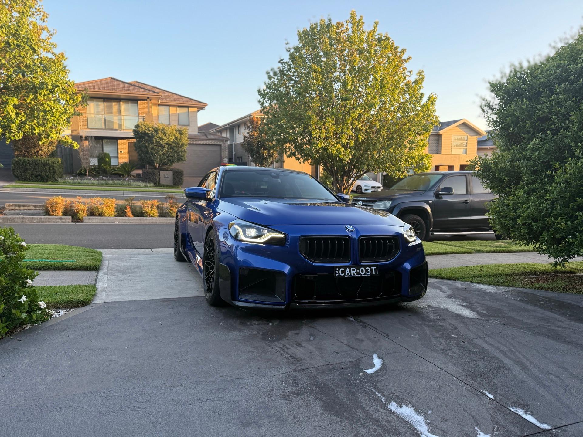 Detailed Mercedes exterior finish